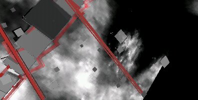 Szenenbild zur Darstellung des Zusammenhanges der Pole voll/leer & weit/eng